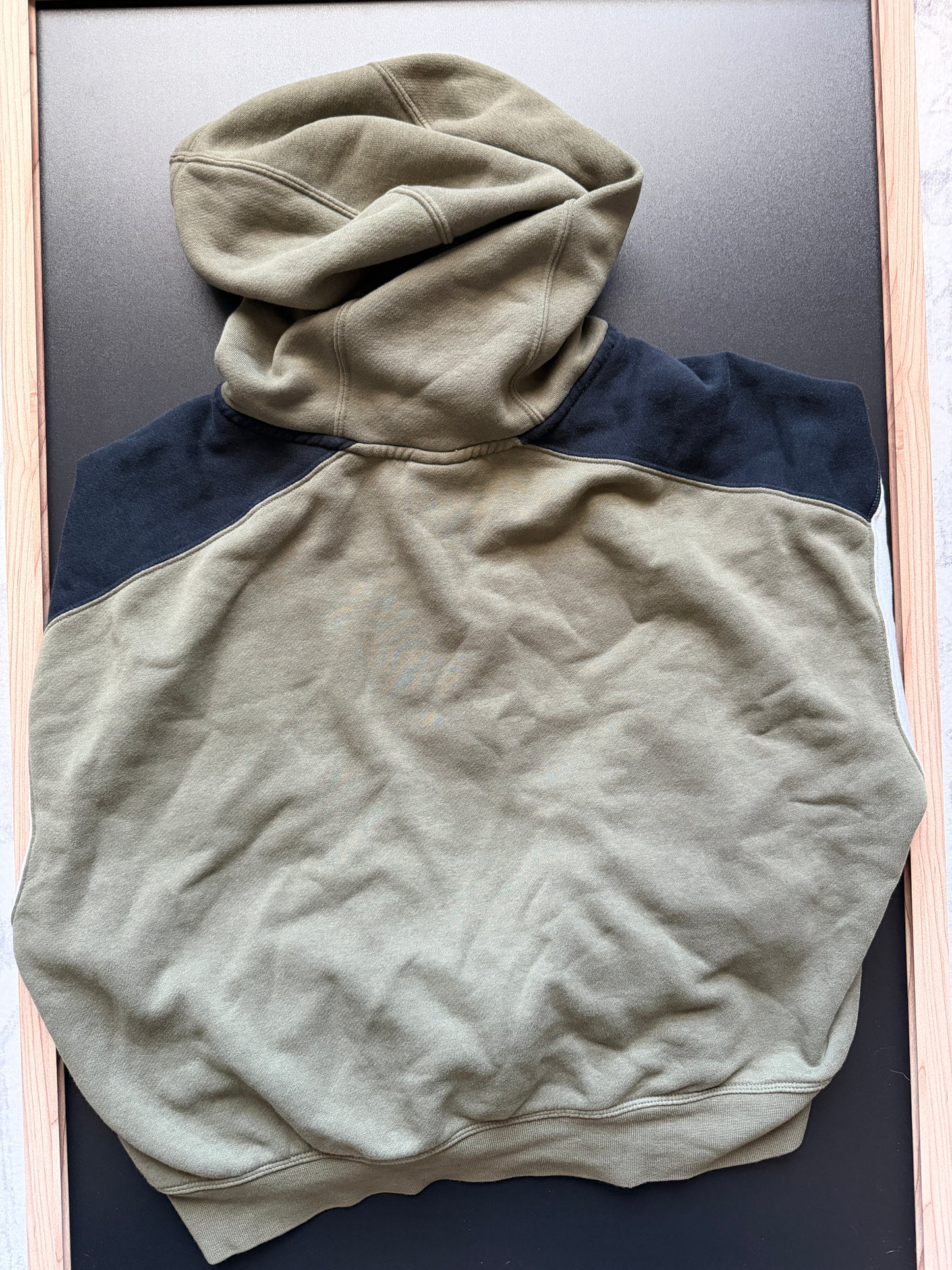 Nike Air Women's Olive Green/black/grey Zip-Up