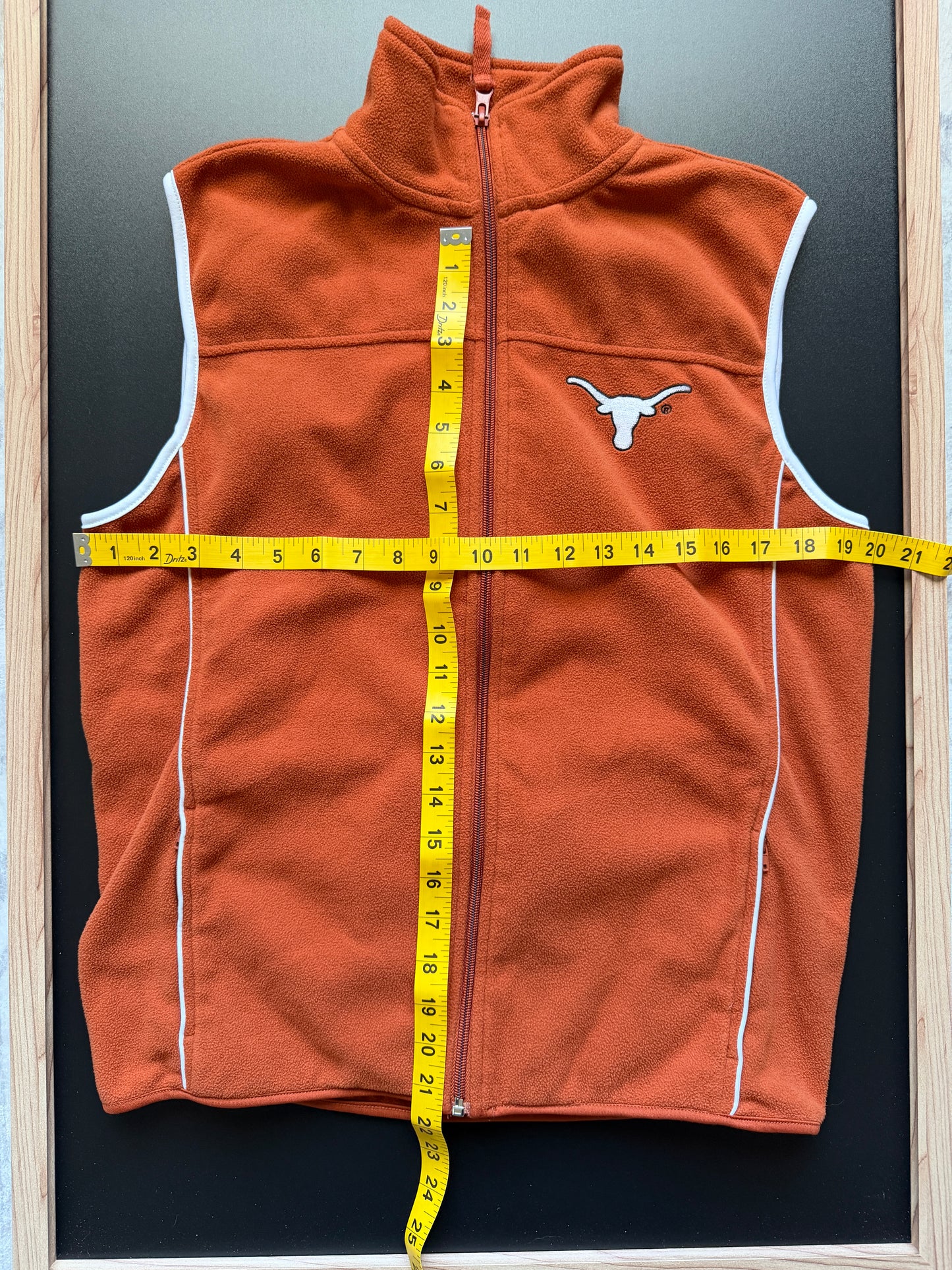 Vintage Campus Texas Longhorn Fleece Vest