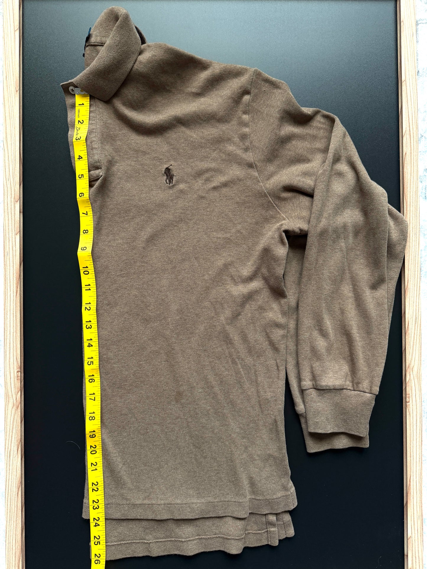 Ralph Lauren Long Sleeve Quarter Button Down