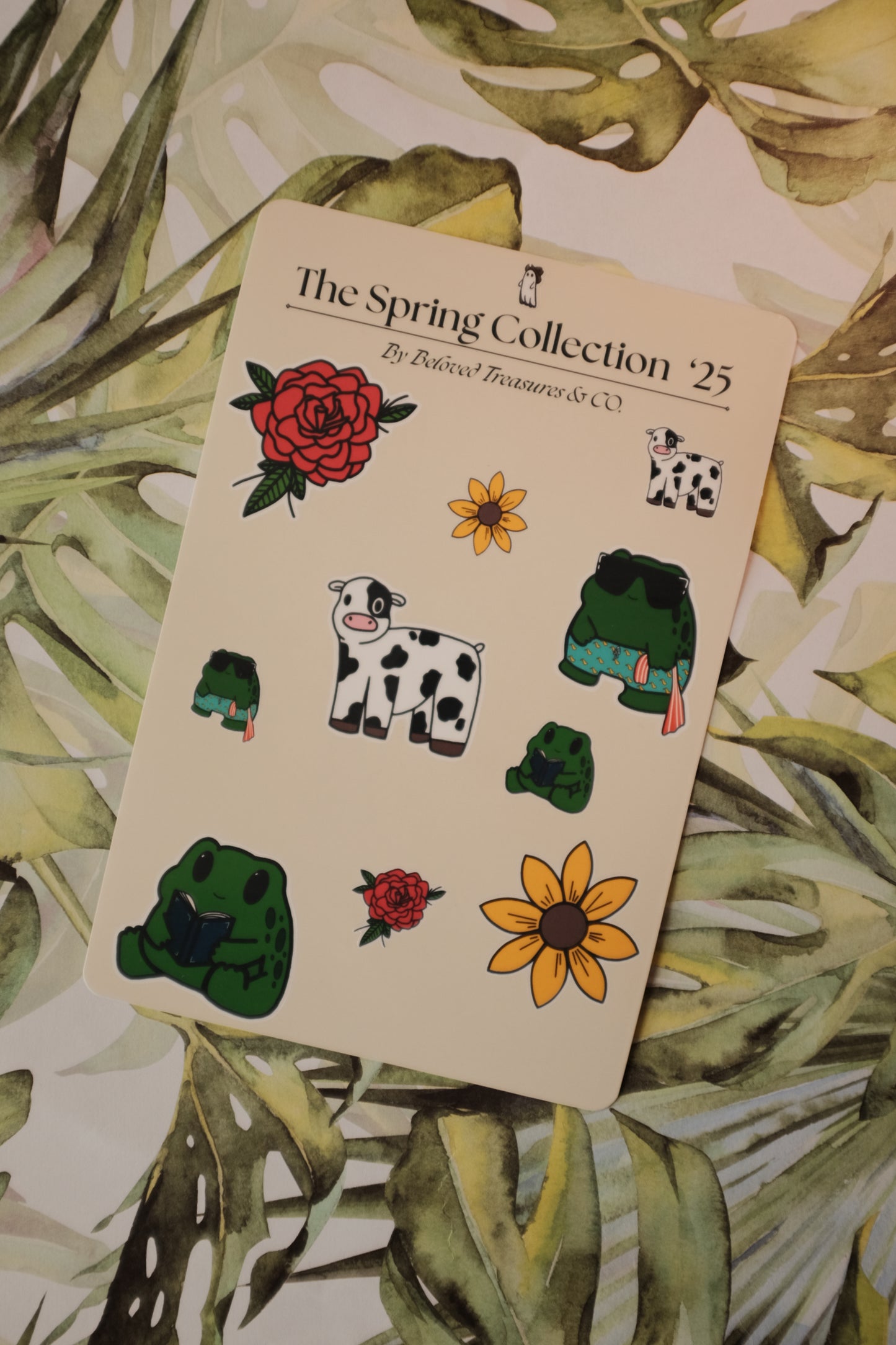 The Spring Collection '25 Sticker Sheet