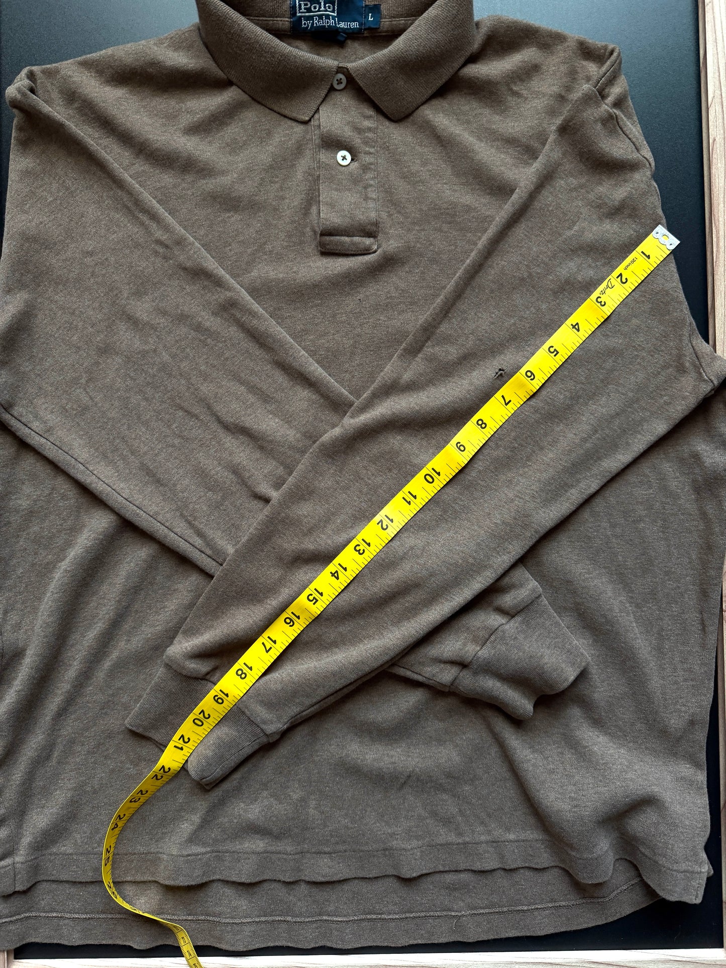 Ralph Lauren Long Sleeve Quarter Button Down