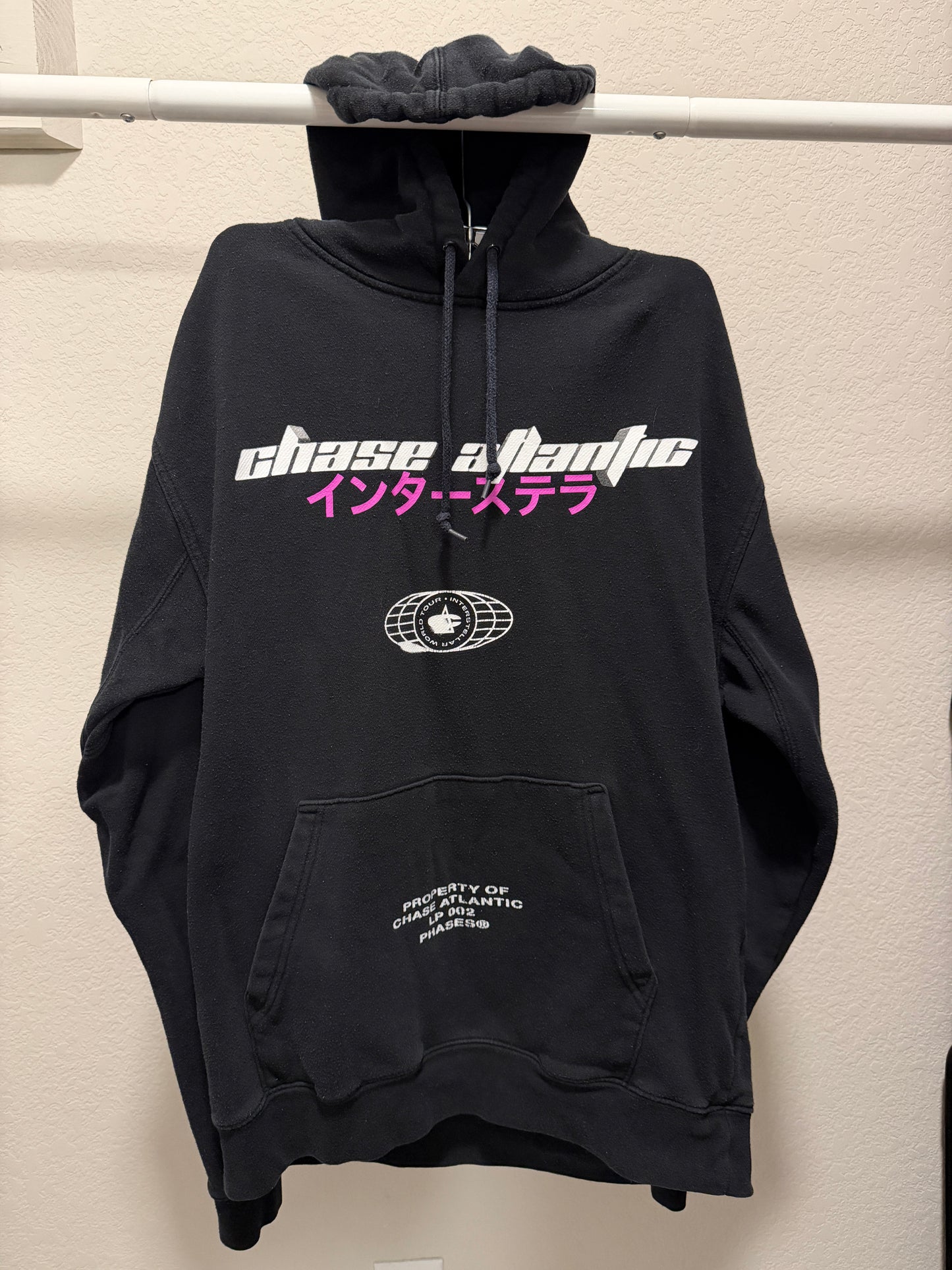 Chase Atlantic 2019 Black "Phases" Tour Hoodie