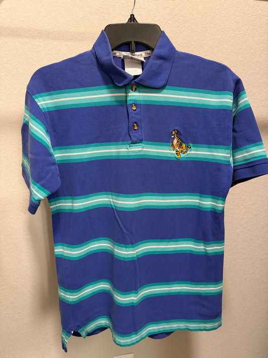 Vintage Walt Disney Embroidered Tigger Polo T-Shirt