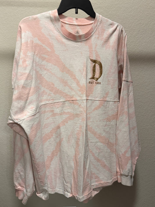 Disney Parks Disneyland "Briar Rose Gold" Tie-Dye Spirit Jersey