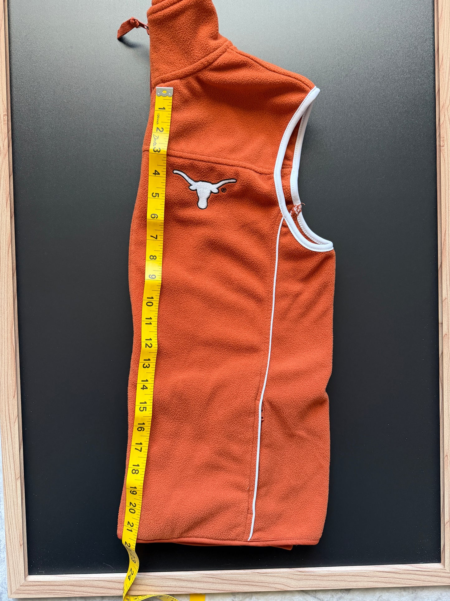 Vintage Campus Texas Longhorn Fleece Vest