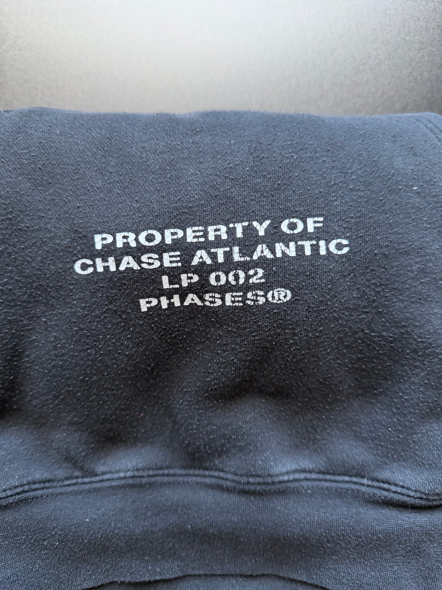 Chase Atlantic 2019 Black "Phases" Tour Hoodie