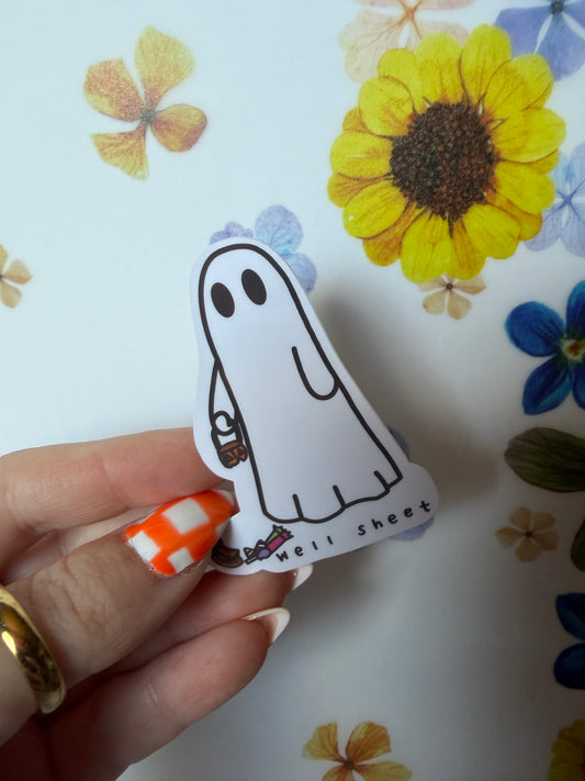 Lost Candy Ghost Sticker