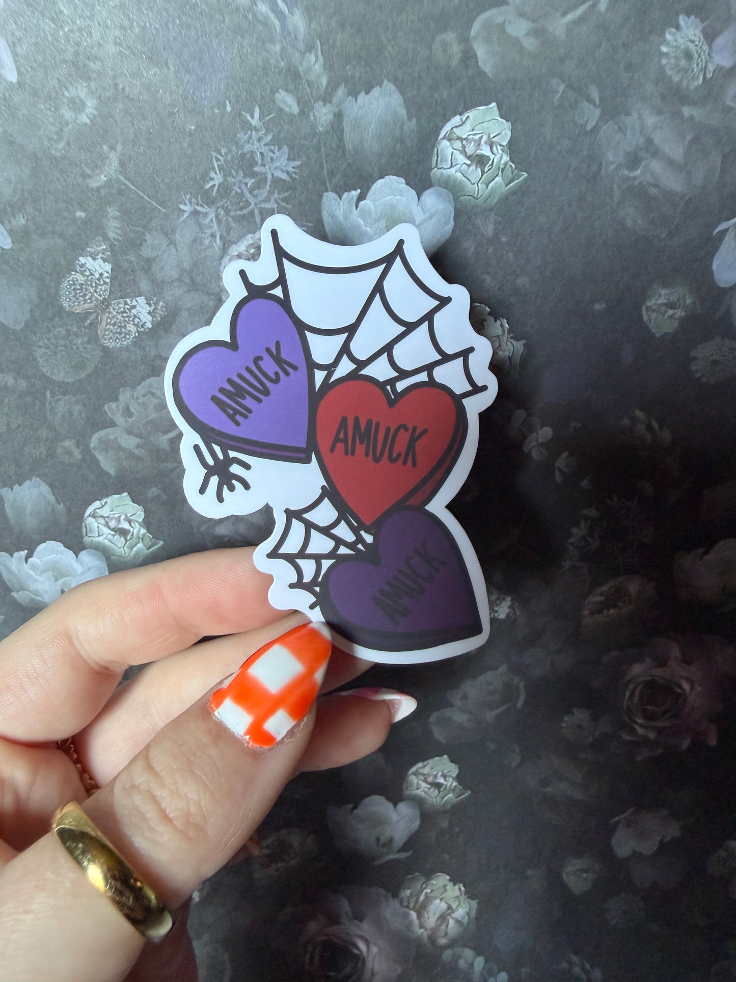 Running Amuck Sticker