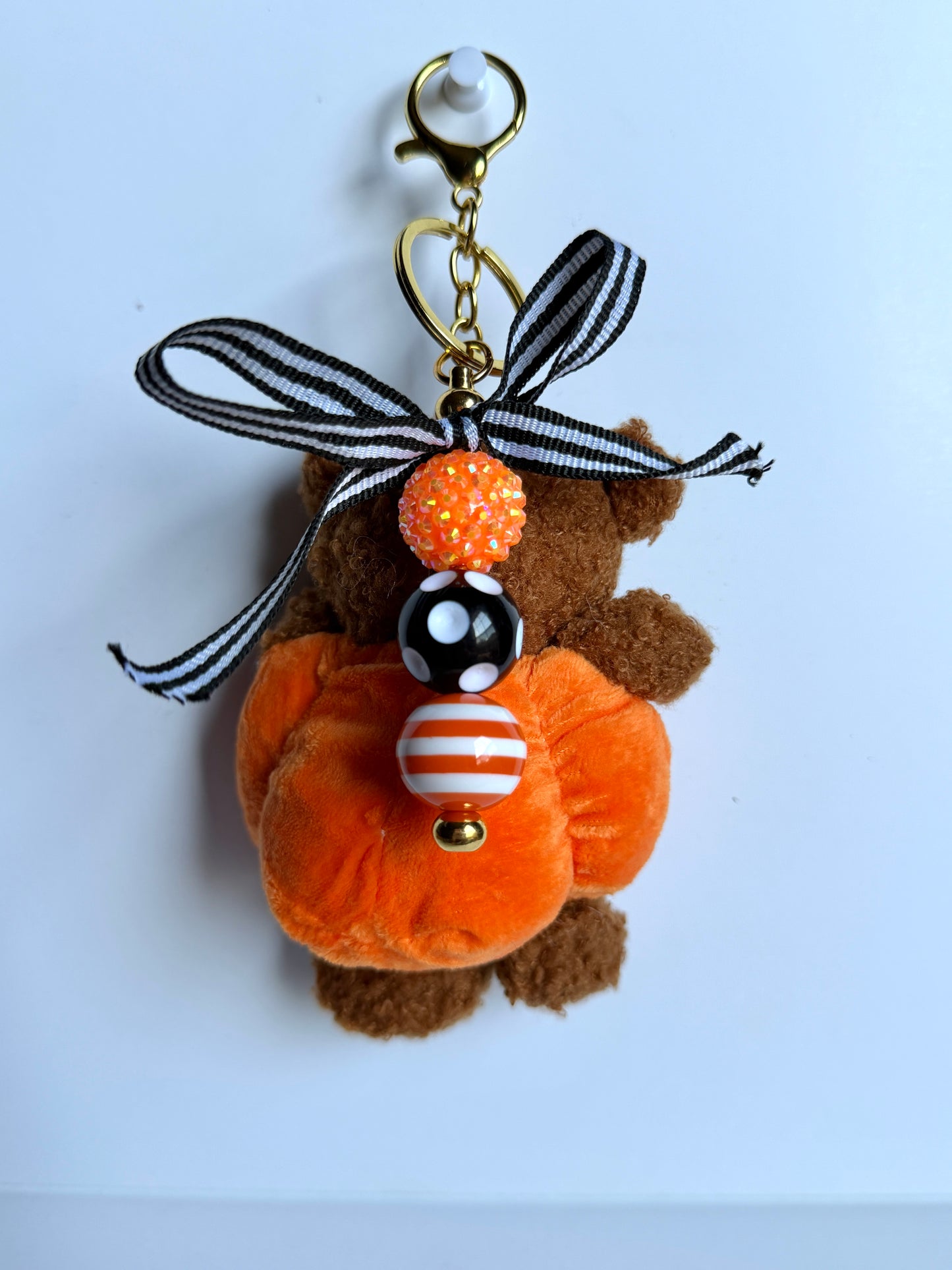 A Beary Halloween Bag Charm Keychain