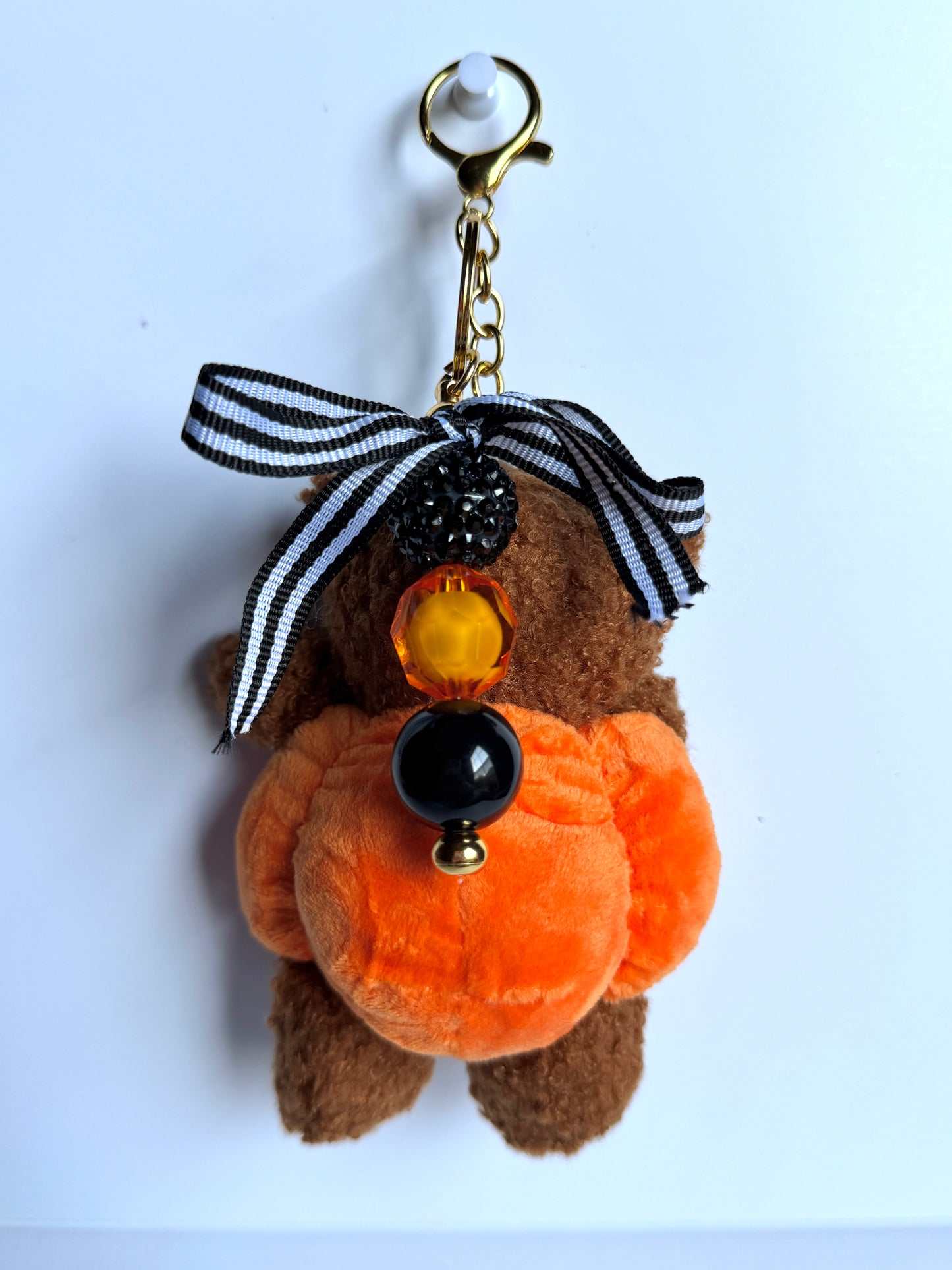A Beary Halloween Bag Charm Keychain