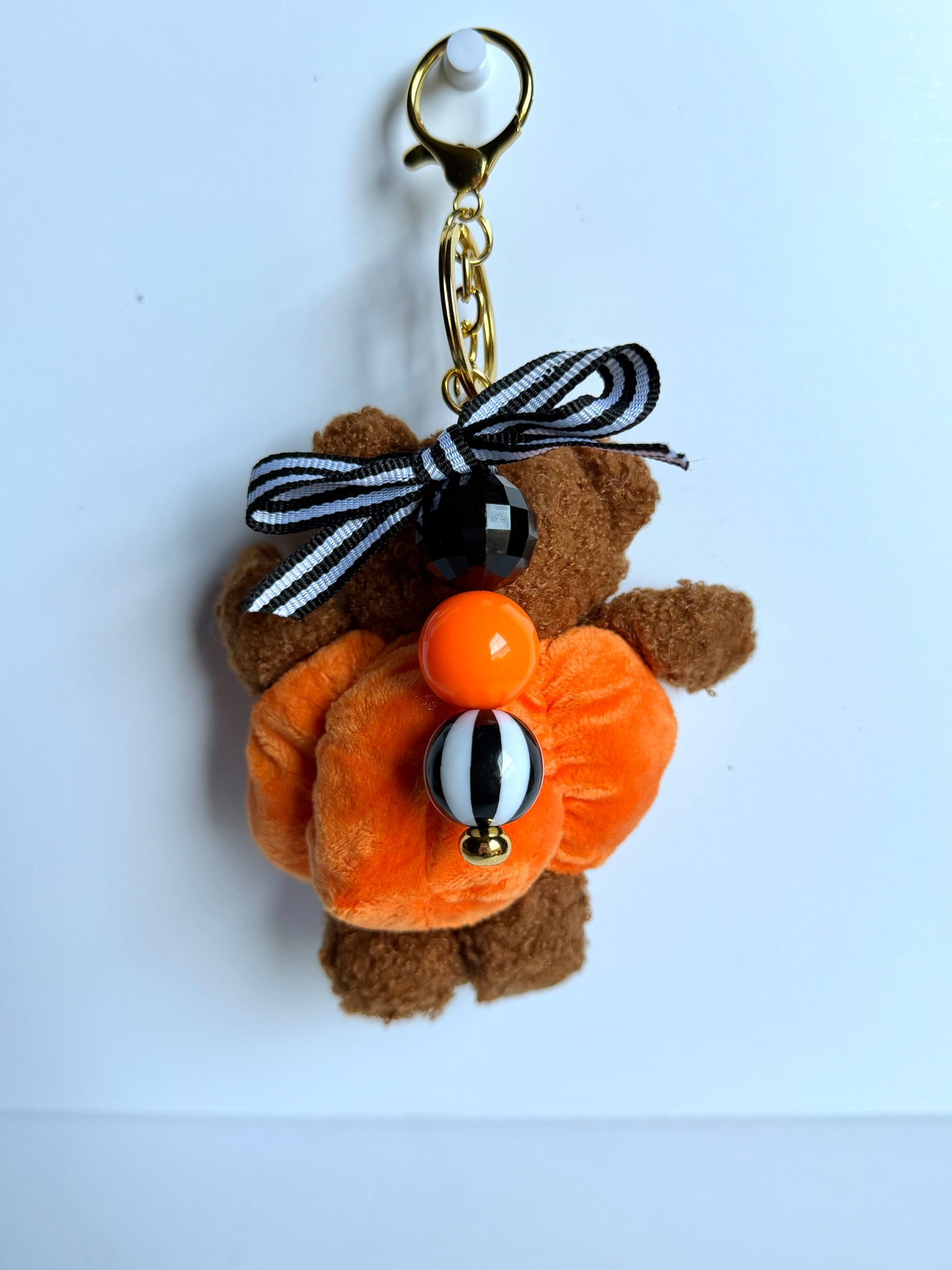 A Beary Halloween Bag Charm Keychain