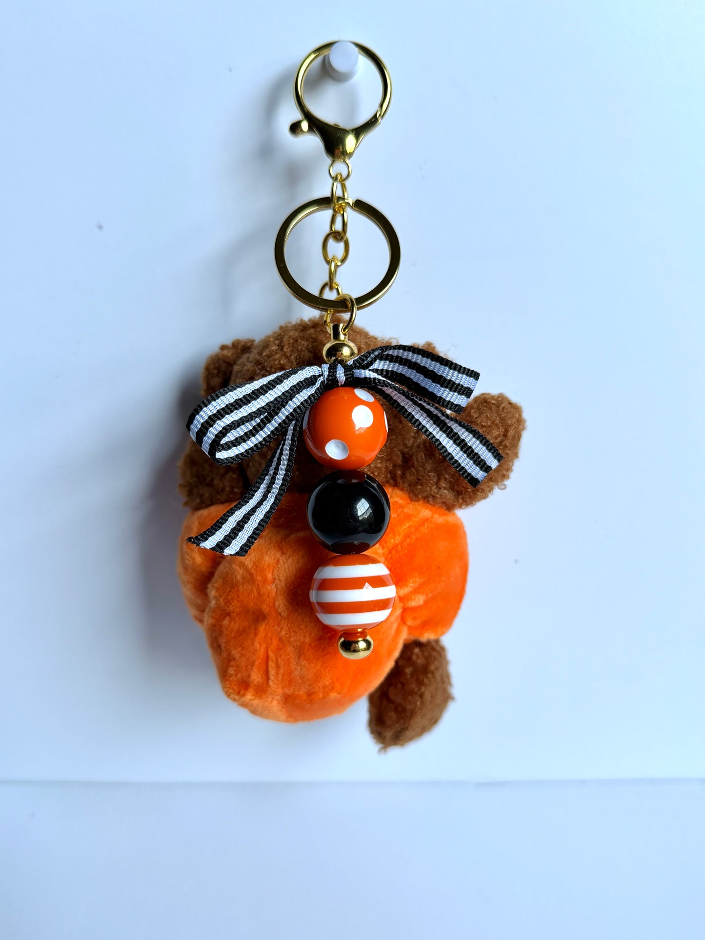 A Beary Halloween Bag Charm Keychain