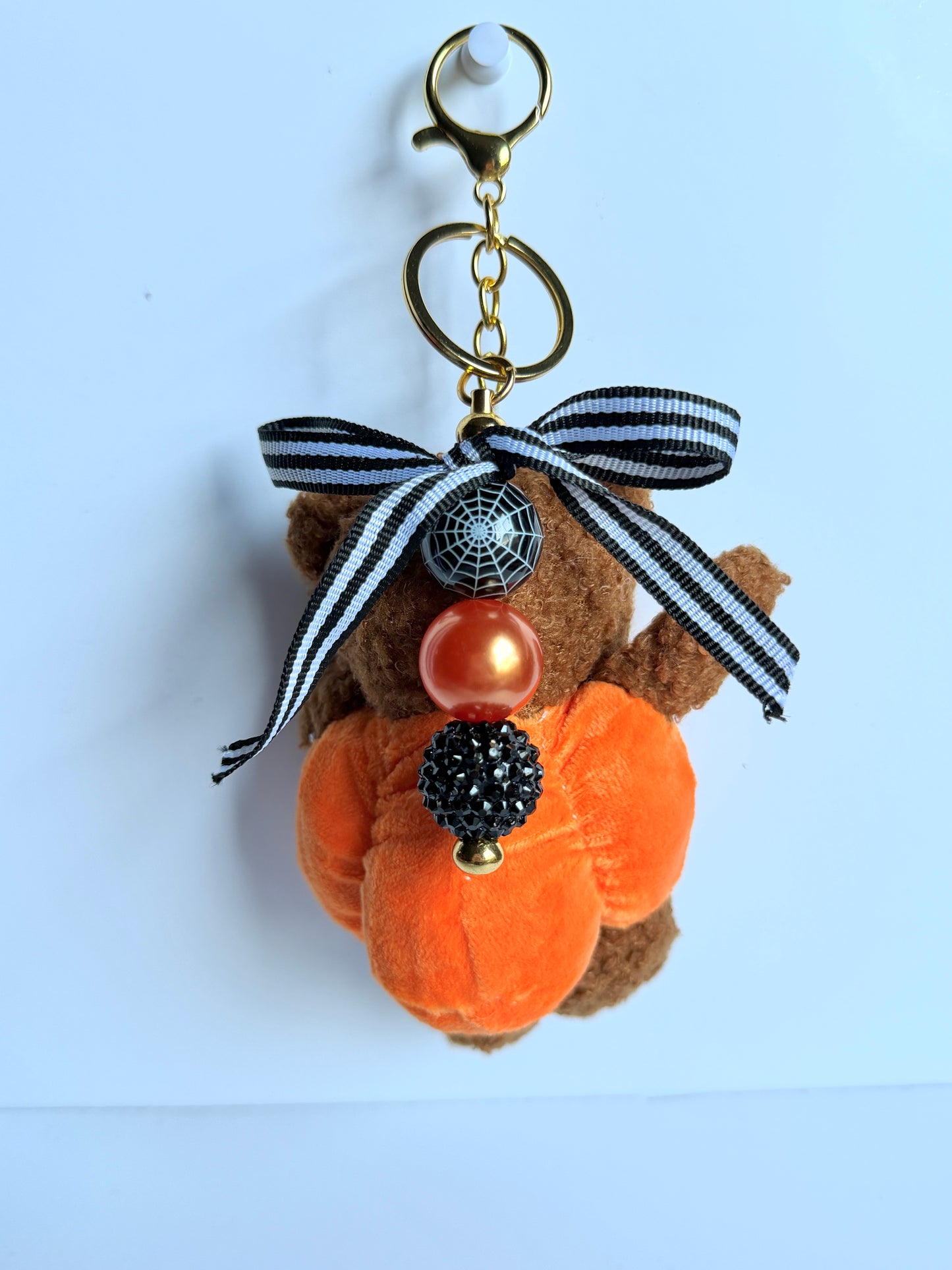 A Beary Halloween Bag Charm Keychain