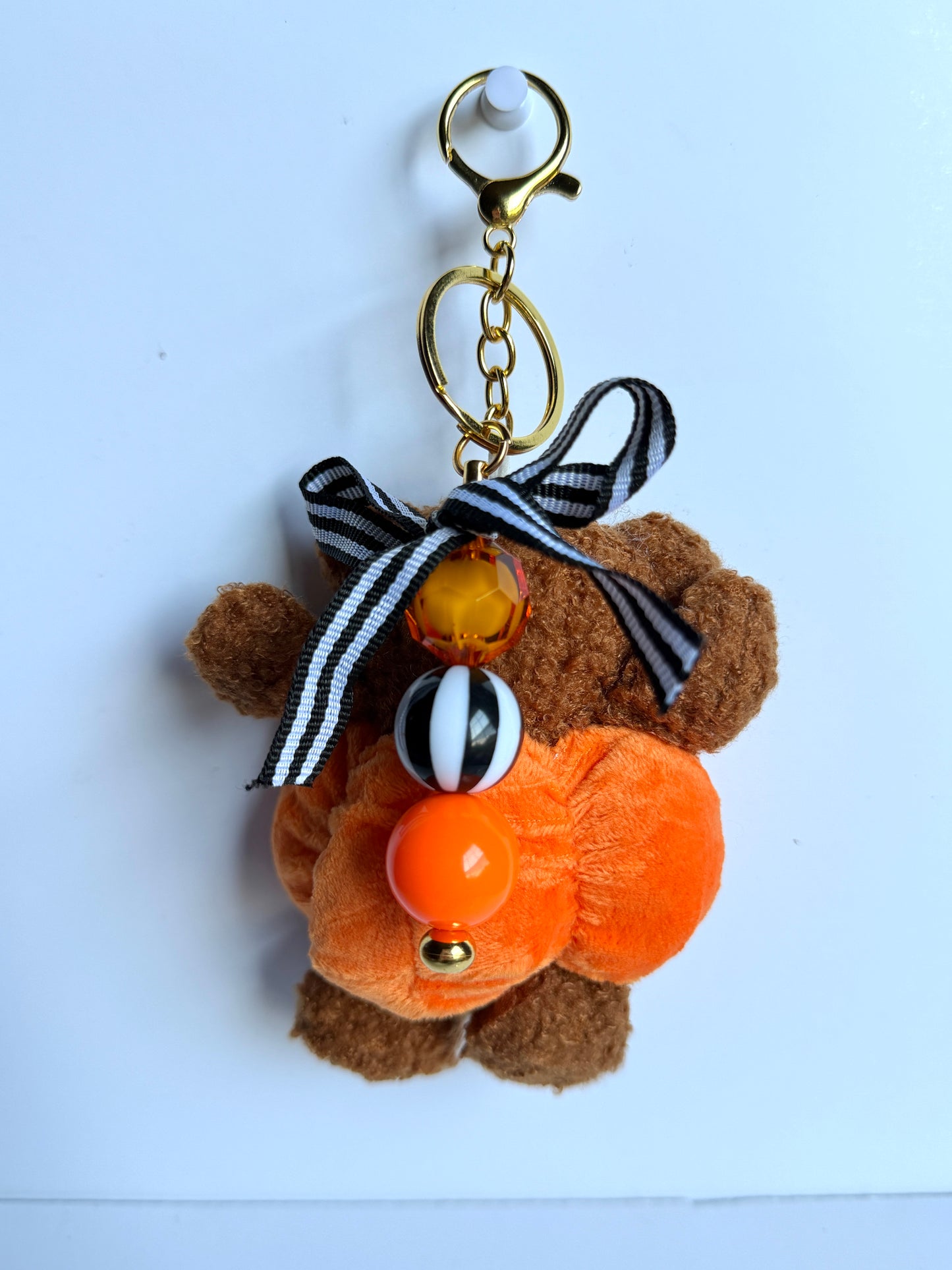 A Beary Halloween Bag Charm Keychain