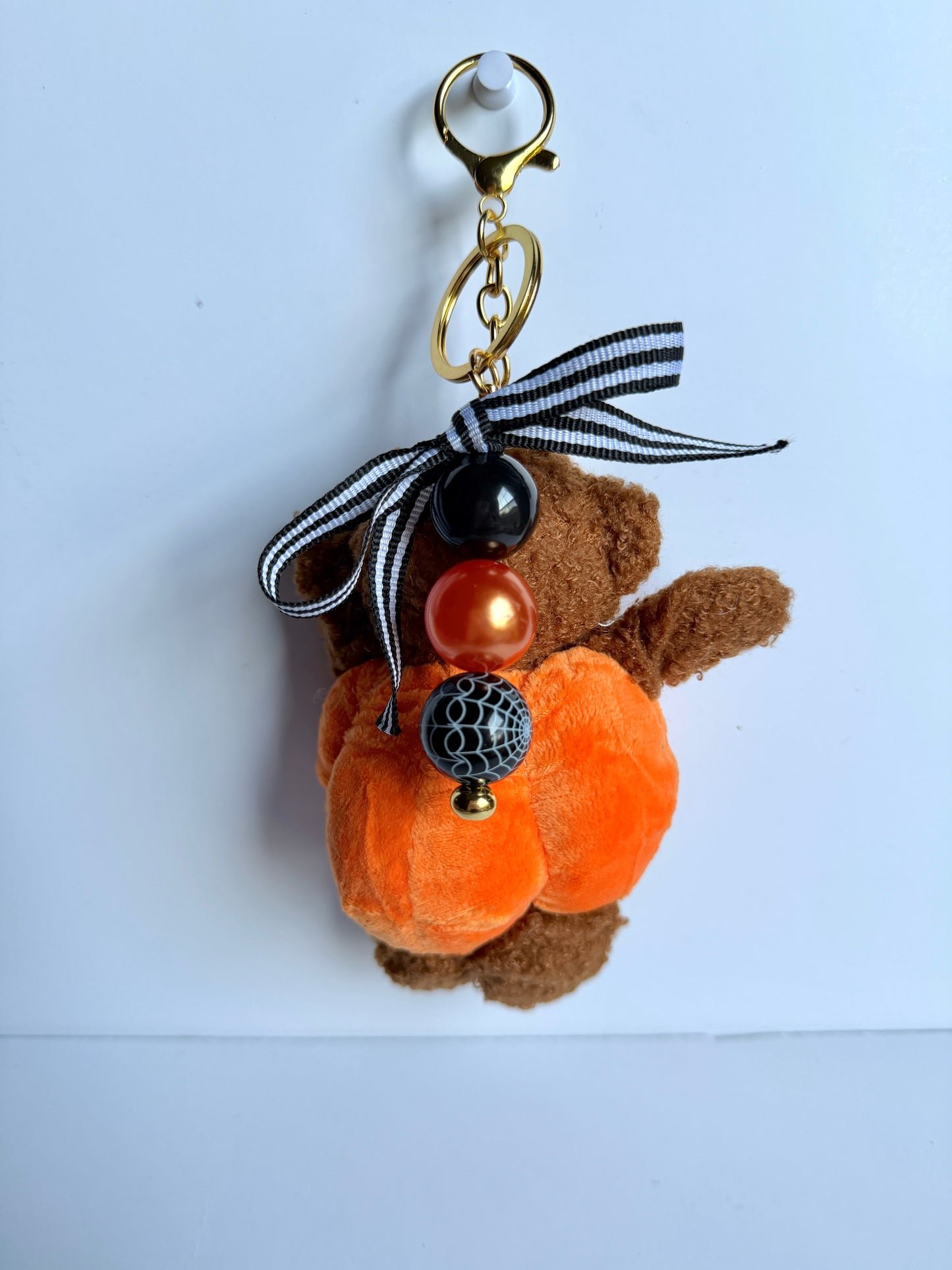 A Beary Halloween Bag Charm Keychain