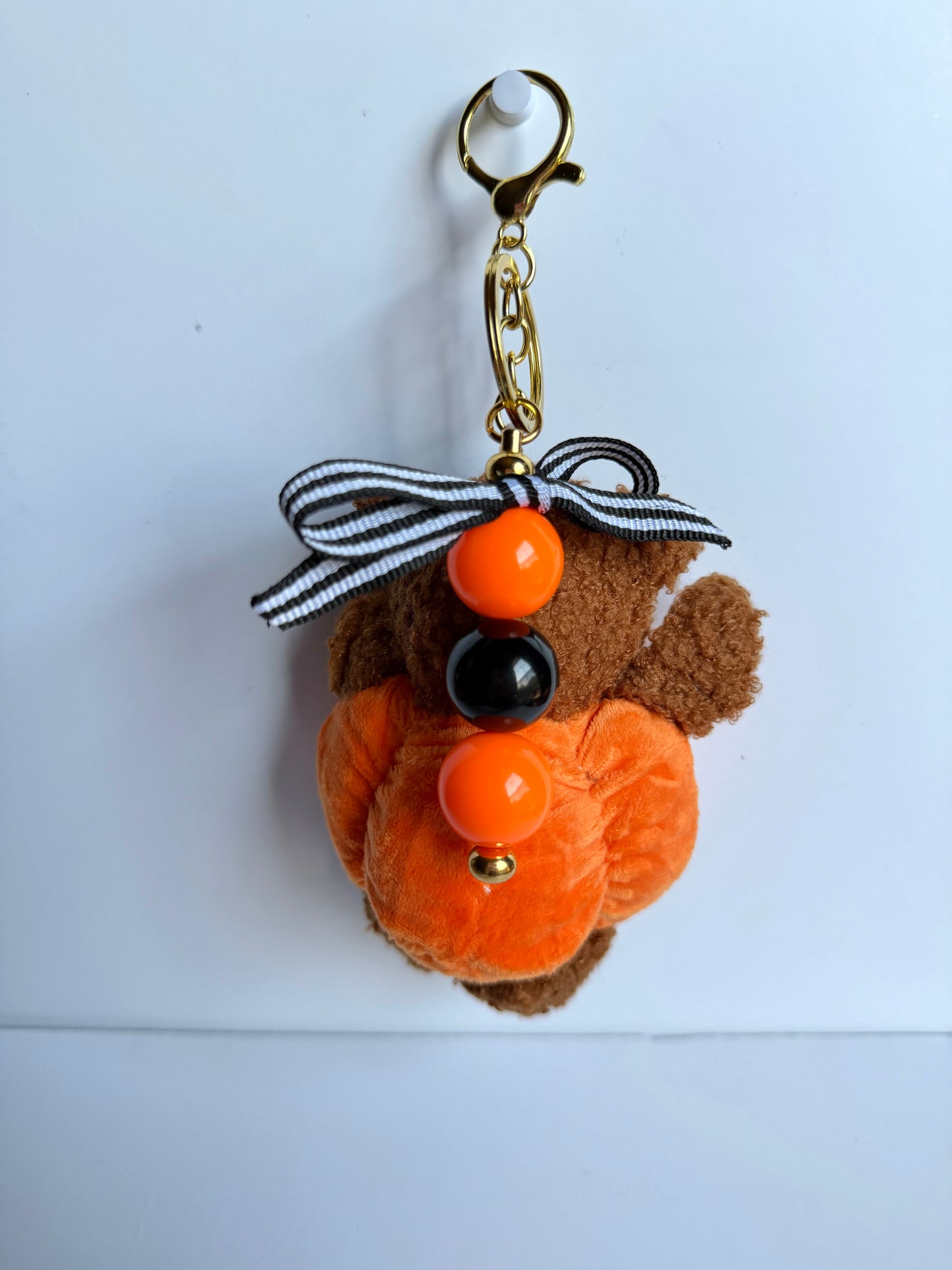 A Beary Halloween Bag Charm Keychain