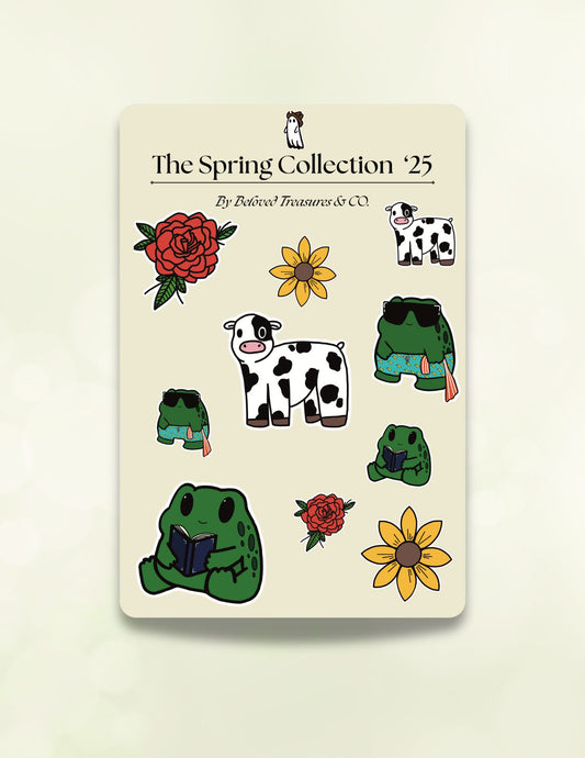 The Spring Collection '25 Sticker Sheet